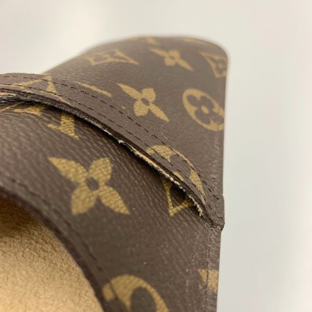  LOUIS VUITTON ルイヴィトン モノグラム エテュイ リュネット ラバ メガネケース M62970 ブラウン