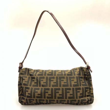  FENDI フェンディ ズッカ ワンショルダーバッグ ショルダーバッグ ナイロン 2305.26776.018 ブラウン