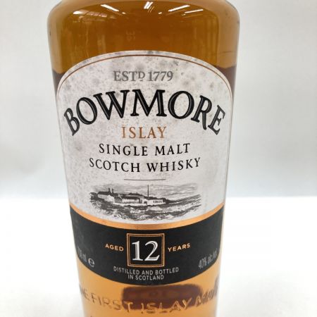  BOWMORE ボウモア BOWMORE ボウモア 12年 700ml 40％ スコッチ 未開栓