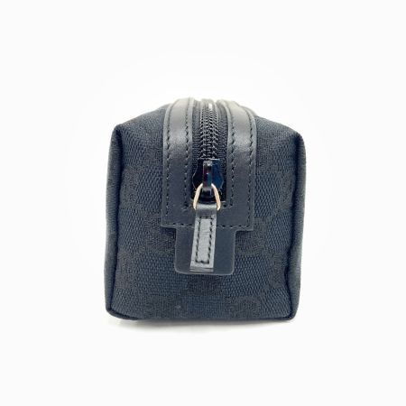  GUCCI グッチ GGキャンバス コスメポーチ 039.1118 ブラック