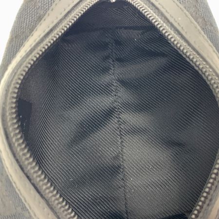  GUCCI グッチ GGキャンバス コスメポーチ 039.1118 ブラック