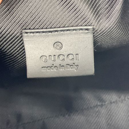  GUCCI グッチ GGキャンバス コスメポーチ 039.1118 ブラック