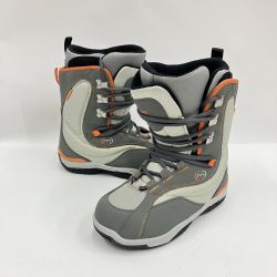 〇〇 masso スノーボードブーツ SIZE 25cm ライトグレー Bランク
