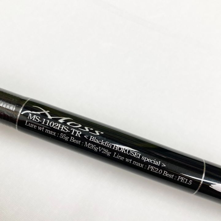 G.CRAFT MOSS モス 北西スペシャル Blackfin HOKUSEI special MS-1102HS-TR  ルアーロッド｜中古｜なんでもリサイクルビッグバン