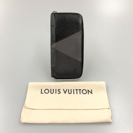  LOUIS VUITTON ルイヴィトン タイガ ジッピーウォレット ヴェルティカル ラウンドファスナー長財布 M30731 ブラック