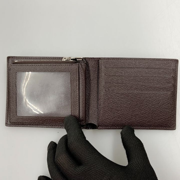 中古】 LOUIS VUITTON ルイヴィトン タイガ ポルトフォイユ アメリゴ ...