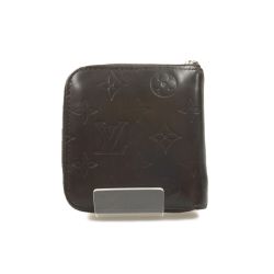 〇〇 LOUIS VUITTON ルイヴィトン モノグラム グラセ ポルト ビェ モネ ジップ ラウンドファスナー財布　 M66510 ブラウン  Bランク