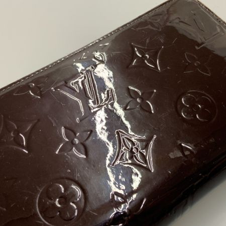 LOUIS VUITTON ルイヴィトン モノグラム ヴェルニ ジッピー ウォレット ラウンドファスナー長財布 M93522 エンジ