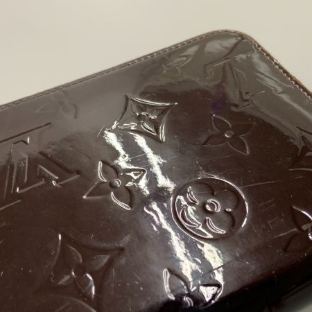  LOUIS VUITTON ルイヴィトン モノグラム ヴェルニ ジッピー ウォレット ラウンドファスナー長財布 M93522 エンジ