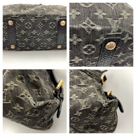 LOUIS VUITTON ルイヴィトン モノグラム デニム ネオ カヴィMM ハンドバッグ M95351 ブラック 現状渡し