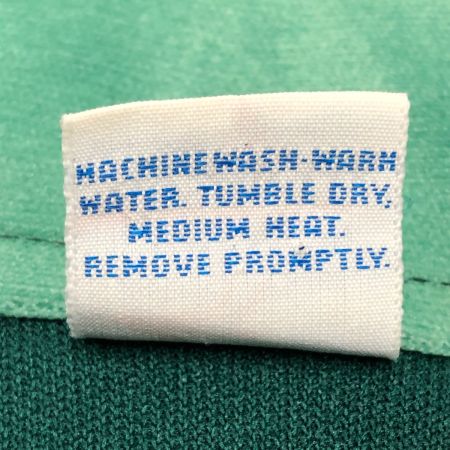  Hilton ヒルトン メンズ ボーリングシャツ サイズL グリーン 1970年代