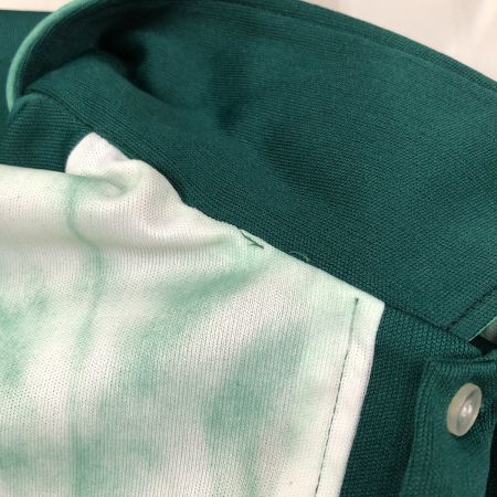  Hilton ヒルトン メンズ ボーリングシャツ サイズL グリーン 1970年代