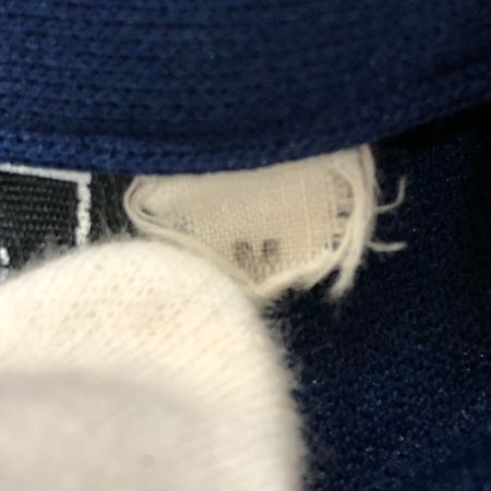  Angel Town メンズ ボーリングシャツ サイズM ネイビー×ホワイト