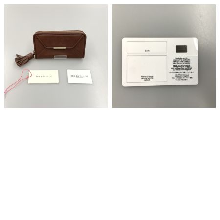  Chloe クロエ ラウンドファスナー長財布 ブラウン