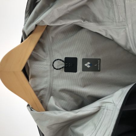  mont･bell モンベル レインダンサージャケット サイズL #1128618 ブラック ネーム入り