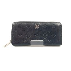 〇〇 CASTELBAJAC カステルバジャック マルセル ラウンドファスナー 長財布 ブラック Bランク