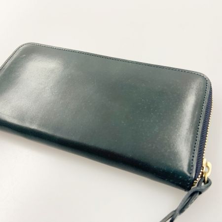  CORBO SLATE- Horween shell cordovan ラウンドファスナー 長財布 1LL-1504 ネイビー