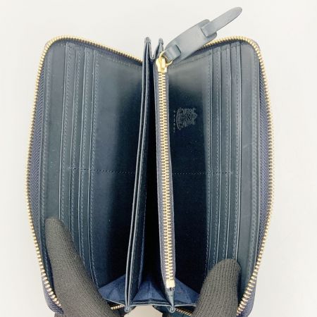  CORBO SLATE- Horween shell cordovan ラウンドファスナー 長財布 1LL-1504 ネイビー