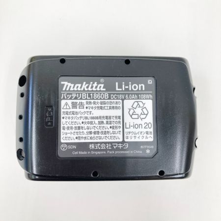  MAKITA マキタ 純正 リチウムイオンバッテリー 18v 6.0Ah BL1860B 未使用品