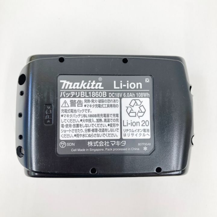 MAKITA マキタ 純正 リチウムイオンバッテリー 18v 6.0Ah BL1860B 未使用品｜中古｜なんでもリサイクルビッグバン