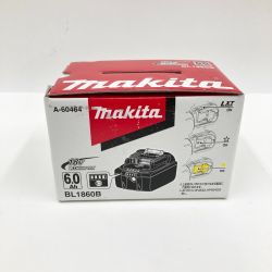〇〇 MAKITA マキタ 純正 リチウムイオンバッテリー 18v 6.0Ah BL1860B 未使用品 Sランク