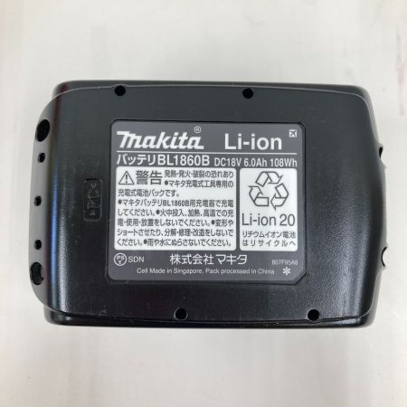  MAKITA マキタ 純正 リチウムイオンバッテリー 18v 6.0Ah BL1860B 未使用品