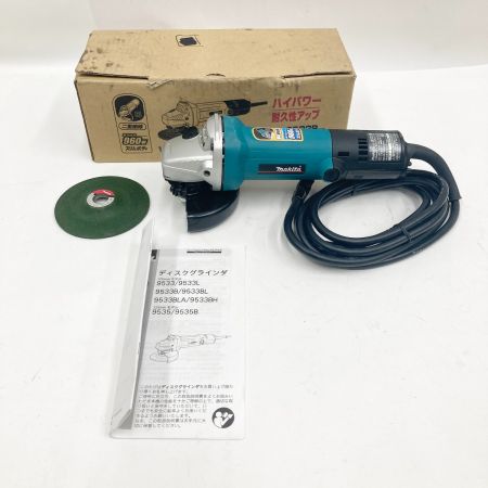  MAKITA マキタ ディスクグラインダ コード式 100ｍｍ  9533B