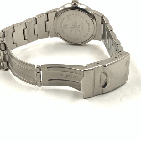  Calvin Klein カルバンクライン クォーツ 腕時計 K18121 シルバー
