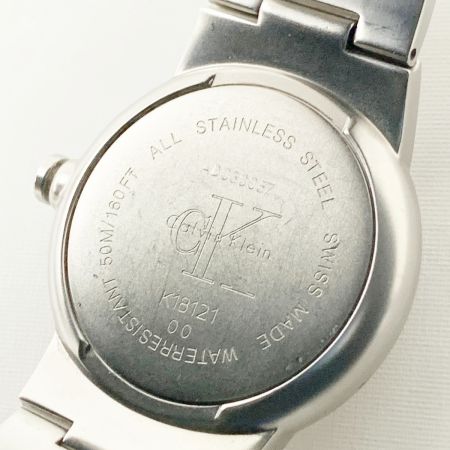  Calvin Klein カルバンクライン クォーツ 腕時計 K18121 シルバー