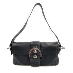 〇〇 COACH コーチ ワンショルダー ショルダーバッグ  8A05 ブラック Bランク