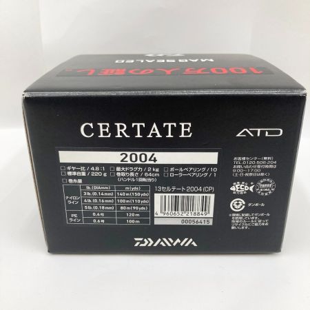  DAIWA ダイワ CERTATE 13 セルテート 2004 056150 スピニングリール