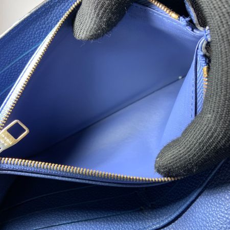  LOUIS VUITTON ルイヴィトン モノグラム アンプラント ポルトフォイユ サラ 二つ折り長財布 M41859 ブルー