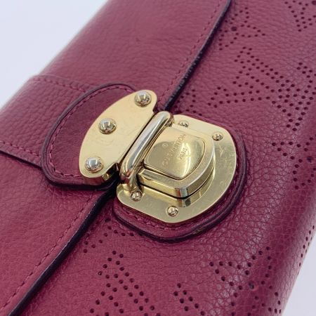  LOUIS VUITTON ルイヴィトン マヒナ ポルトフォイユイリス 長財布 M58135 レッド
