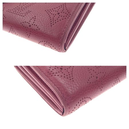  LOUIS VUITTON ルイヴィトン マヒナ ポルトフォイユイリス 長財布 M58135 レッド
