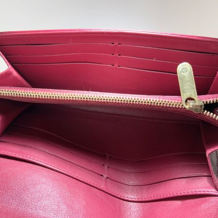  LOUIS VUITTON ルイヴィトン マヒナ ポルトフォイユイリス 長財布 M58135 レッド