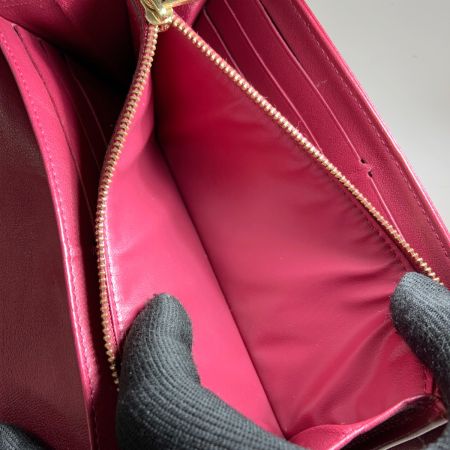  LOUIS VUITTON ルイヴィトン マヒナ ポルトフォイユイリス 長財布 M58135 レッド