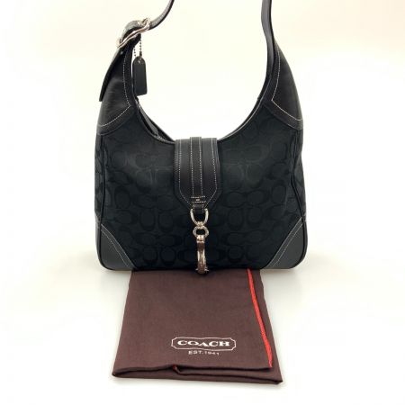  COACH コーチ シグネチャー ワンショルダーバッグ 8K03 ブラック