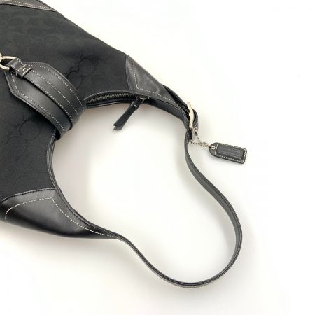  COACH コーチ シグネチャー ワンショルダーバッグ 8K03 ブラック