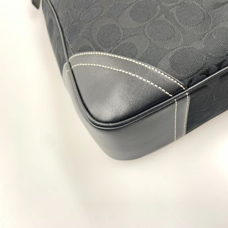  COACH コーチ シグネチャー ワンショルダーバッグ 8K03 ブラック