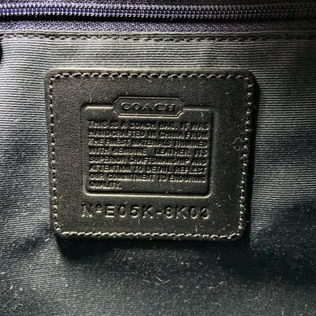  COACH コーチ シグネチャー ワンショルダーバッグ 8K03 ブラック