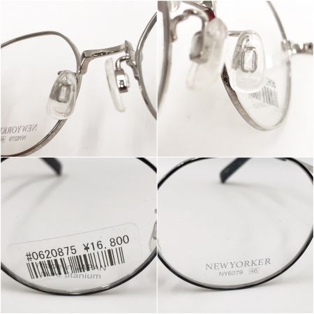  NEWYORKER ニューヨーカー メガネフレーム 46□19 140 N6279