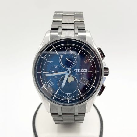  CITIZEN シチズン アテッサ DENPA Limited Models YOZORA Collection エコドライブ 腕時計 BY1007-60L ブルー  x ブラック