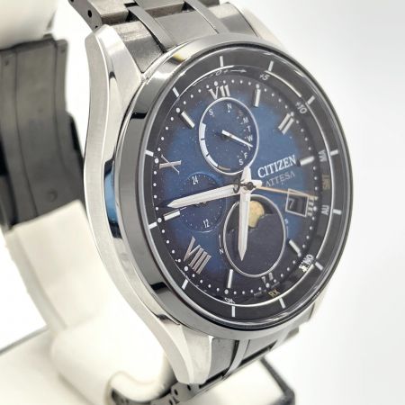  CITIZEN シチズン アテッサ DENPA Limited Models YOZORA Collection エコドライブ 腕時計 H874-005HK03 ブルー  x ブラック