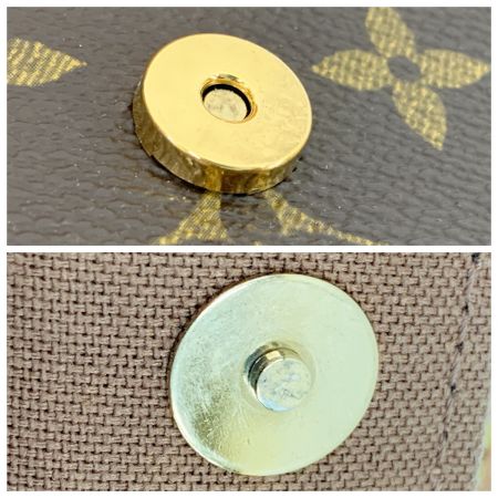  LOUIS VUITTON ルイヴィトン モノグラム ミニ ルーピング セミショルダーバッグ M51147 ブラウン