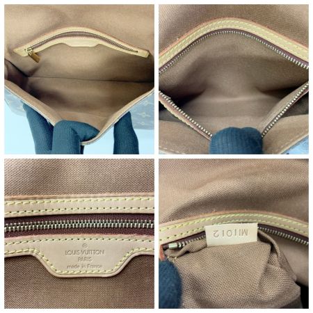  LOUIS VUITTON ルイヴィトン モノグラム ミニ ルーピング セミショルダーバッグ M51147 ブラウン