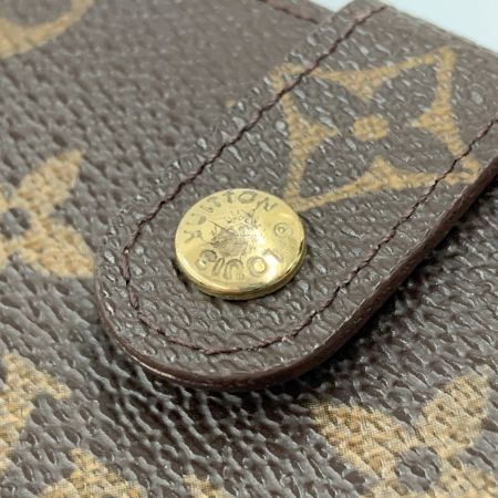  LOUIS VUITTON ルイヴィトン モノグラム ポルトフォイユ ヴィエノワ がま口短財布 M61663 ブラウン