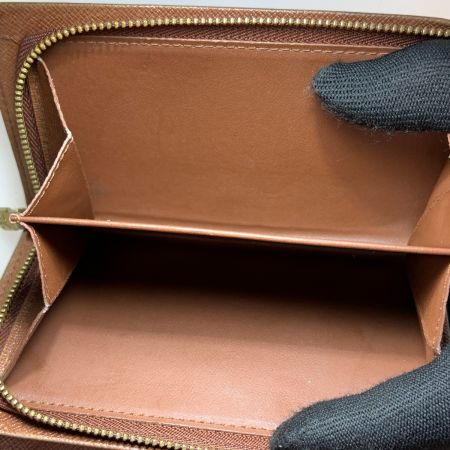  LOUIS VUITTON ルイヴィトン モノグラム ポルト モネ ビエ トレゾール 二つ折り財布 M61730 ブラウン