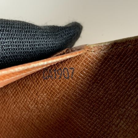  LOUIS VUITTON ルイヴィトン モノグラム ポルト モネ ビエ トレゾール 二つ折り財布 M61730 ブラウン