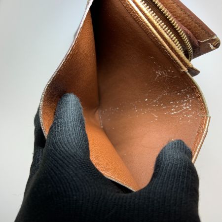  LOUIS VUITTON ルイヴィトン モノグラム ポルト モネ ビエ トレゾール 二つ折り財布 M61730 ブラウン
