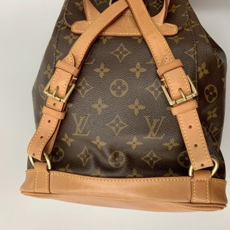  LOUIS VUITTON ルイヴィトン モノグラム モンスリMM バックパック M51136 ブラウン